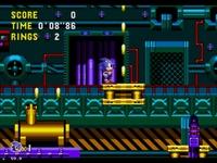 une photo d'Ã©cran de Sonic CD sur Sega Mega-CD